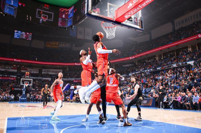 最大分差42分！雷霆碾碎骑士完成复仇 战绩登顶